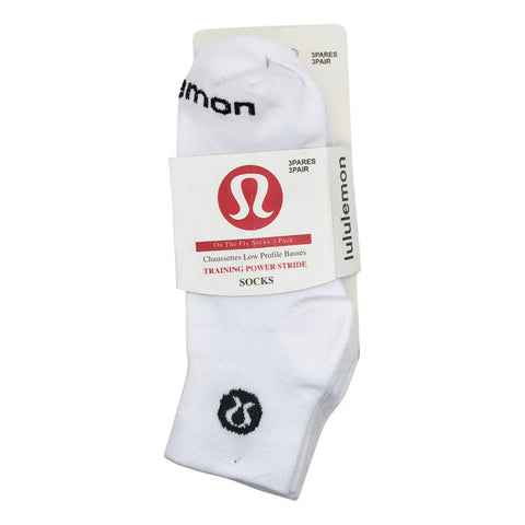 Calcetas Lululemon Calidad Premium Originales 3- Pack