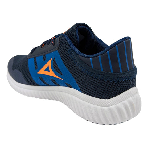 Tenis Pirma Trainning 8014 Inf Niño Mno/azul Tallas Pequeñas 18 Al 21.5