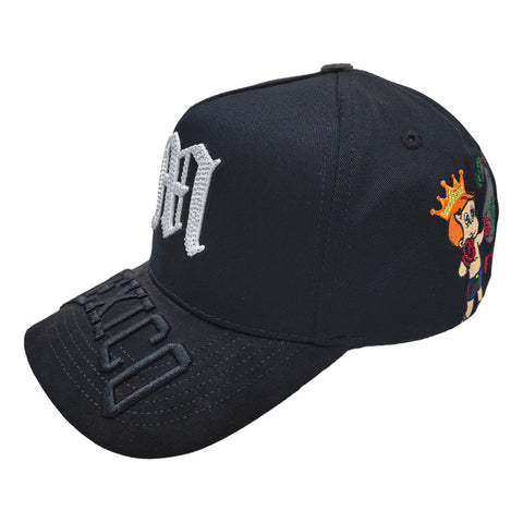 Gorra Cash Only México Box 020 Negro Snapback Unisex