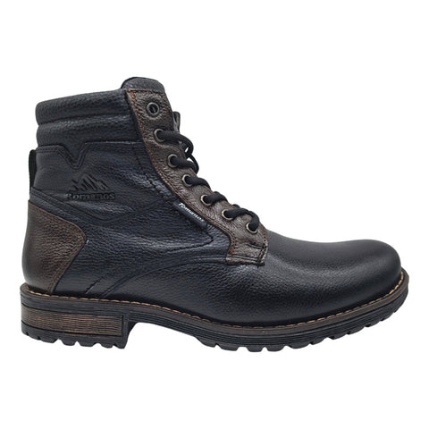 Botas De Piel Casual Para Hombre Urbana Vestir 7878 Romanos