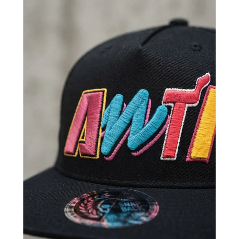 Gorra Antifashion Anti Colores Negro Total Snapback 010