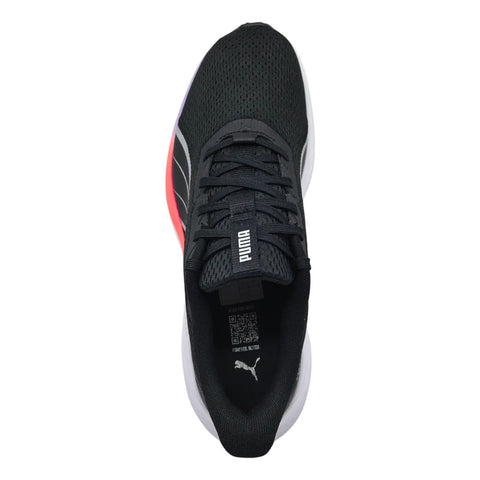 Tenis Puma Dasher Lite Negro Blanco Naranja 312586 19 Unisex
