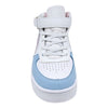 Tenis Casuales Niña Pirma 5064 Simipiel Blanco Azul