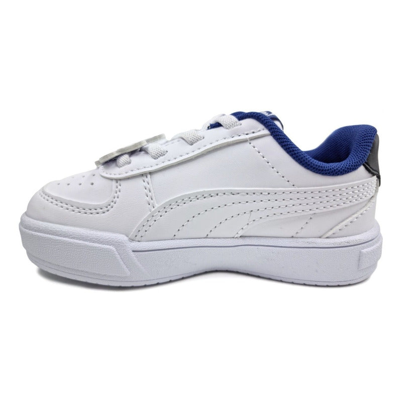 Tenis Niños Puma Caven Small World 12-16 Bco Azul 38617701