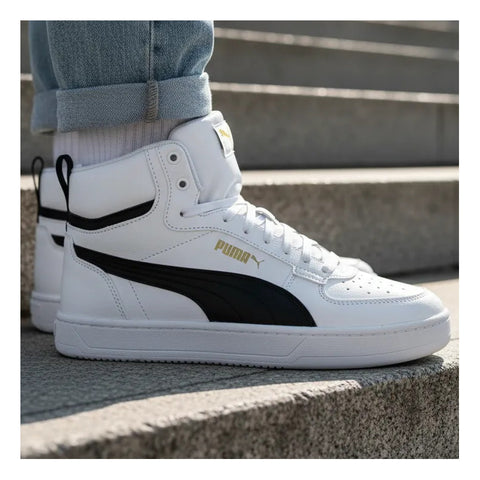 Tenis Puma Caven 2.0 Mid Unisex Blanco Casual 392291 03