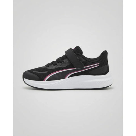 Tenis Puma Skyrocket 2 Ac+ Negro Violeta Infantil 312414 16