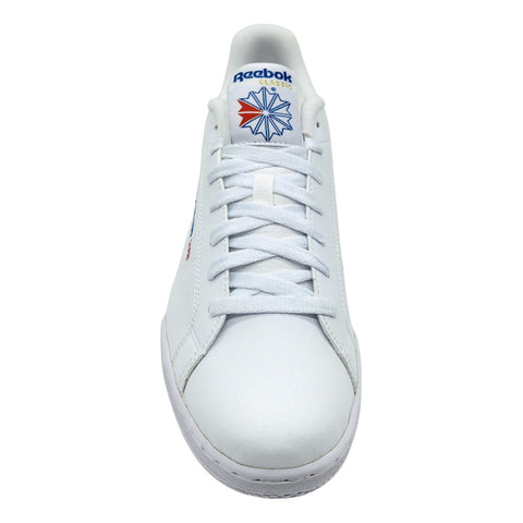 Tenis Para Hombre Reebok Npc Ii Syn Blancos Piel Clásico Originales Urbano Talla 25 Al 30 Cm