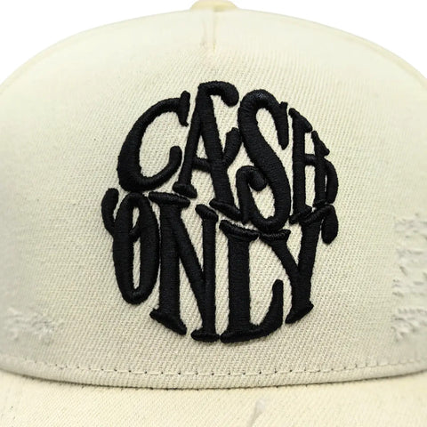 Gorra Cash Only 11-11 Loyalty 015 Hueso Snapback Unisex Hueso Snapback Bordado