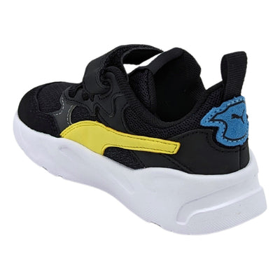 Tenis Puma Trinity Spongebob Negro-blco 393901 01 Para Niños