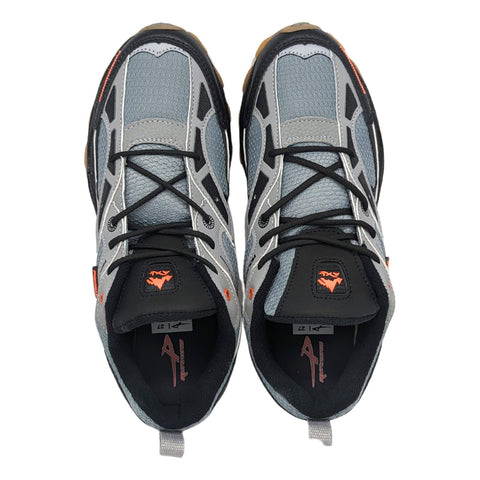 Tenis Pontiac Crossing Para Hombre Gris-negro-naranja 739