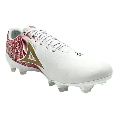 Zapatos Futbol Soccer Pirma 3066 Verde Tachos Mundial Hombre Blanco 8 Mx