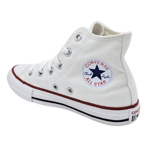 Converse Bota All Star Chuck Para Niño-blanco Originales