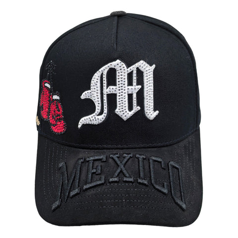 Gorra Cash Only México Box 020 Negro Snapback Unisex