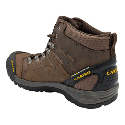 Bota De Trabajo Caribu Color Café Para Hombre 827