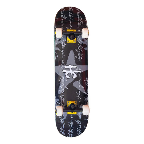 Patineta Antifashion Hc Star  Negro-gris Profesional Unisex
