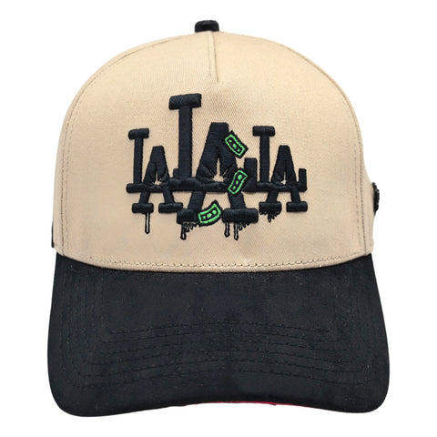 Gorra Cash Only La Money 008 Beige Snapback Unisex