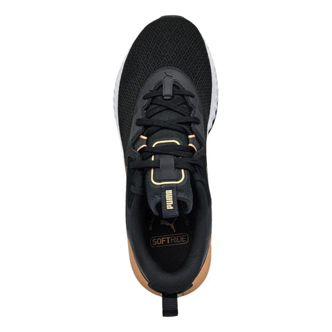 Tenis Puma Softride Sera Mujer 311208 01 Negro Oro Dama