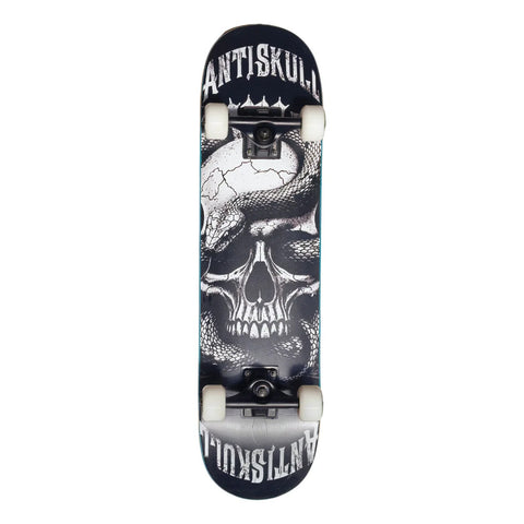 Patineta Antifashion Antiskull Negro-bco Profesional Unisex