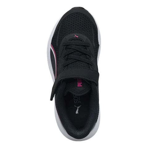 Tenis Puma Skyrocket 2 Ac+ Negro Violeta Infantil 312414 16