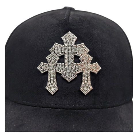 Gorra Cash Only Cruz Diamond 009 Negro Snapback Unisex