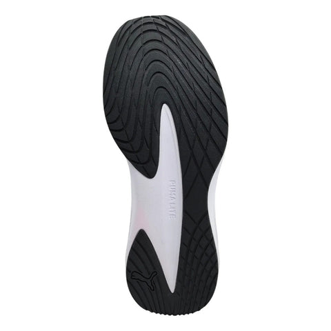Tenis Puma Dasher Lite Negro Blanco Naranja 312586 19 Unisex