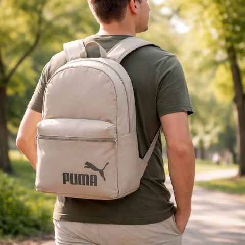 Mochila Puma Phase Mouse Gray Backpack 091164 43 Unisex