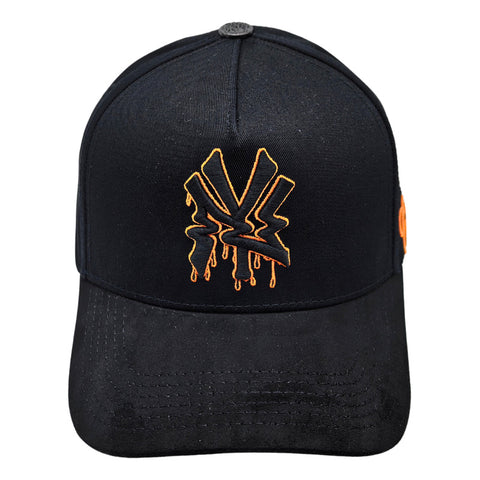 Gorra Cash Only Ny Orange 007 Negro Snapback Unisex