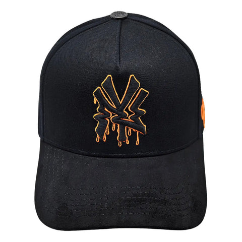 Gorra Cash Only Ny Orange 007 Negro Snapback Unisex