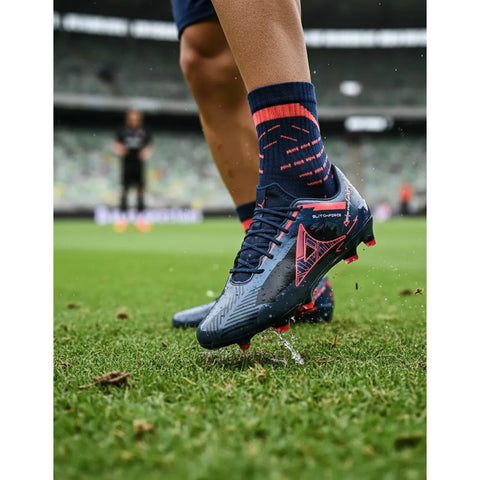 Zapatos Futbol Hombre Pirma 3058 Tachones Tacos Soccer Fg Marino 6 Mx
