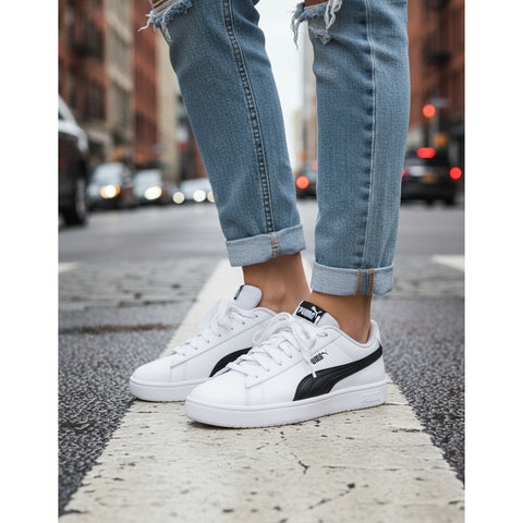 Tenis Puma Rickie Classic Blanco Negro Unisex Original
