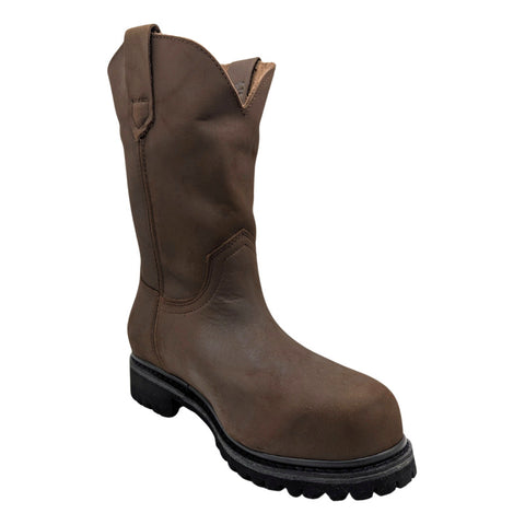 Bota Roper Hombre Purepecha Con Casco De Acero De Uso Rudo