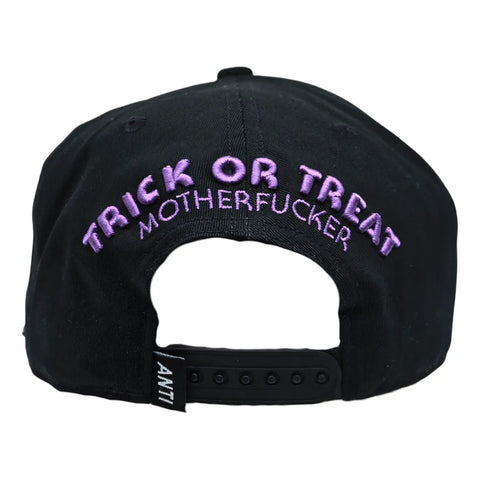Gorra Antifashion Knife Skull Negro Snapback 006