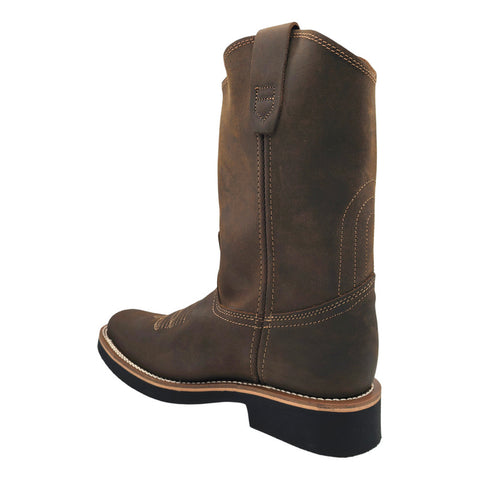 Bota Vaquera Establo 977 Hombre Piel Botin Charro Comoda