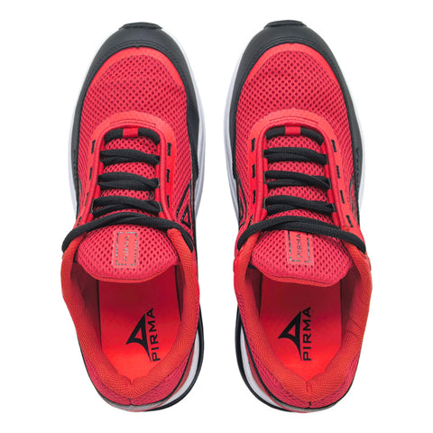 Tenis Pirma Running Para Hombre Toronto 5062 Rojo Textil