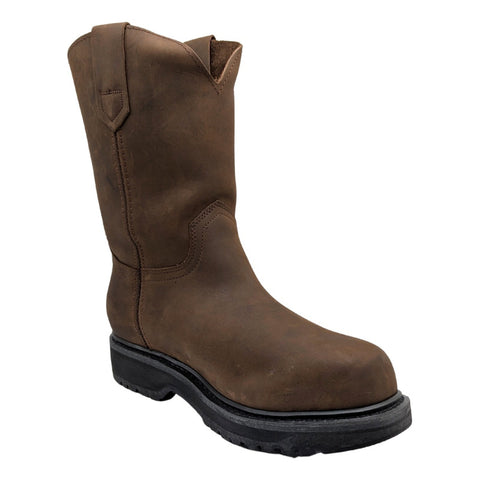 Bota De Trabajo Con Casquillo Purepecha Mod. 816 Crazy Cafe