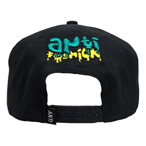 Gorra Antifashion Psycho Demon Negro Snapback 008