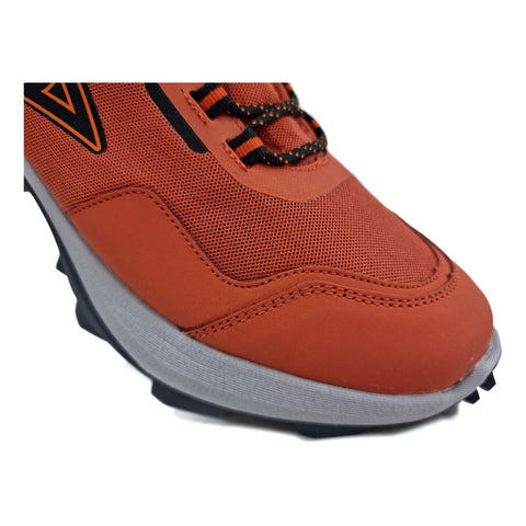 Tenis Pirma 1308 Hombre Naranja Senderismo Negro Outdoor