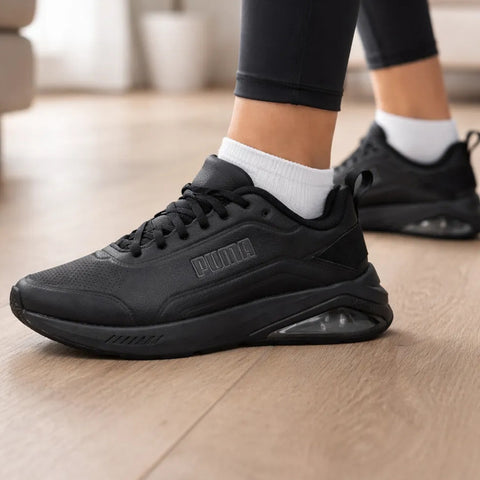 Tenis Para Correr Puma Verse Agujeta 313774 05 Negro Mujer