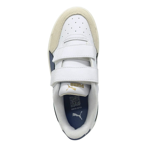 Puma Shuffle Downtown Blanco Azul Beige 405663 02 Infantil