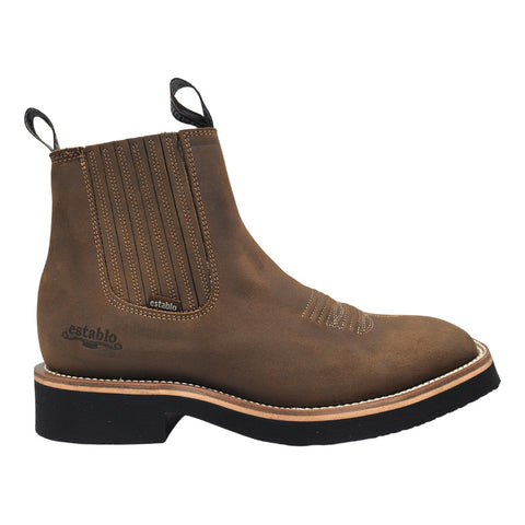 Botas Vaqueras Para Hombre Piel Bulldog Establo 982 Original