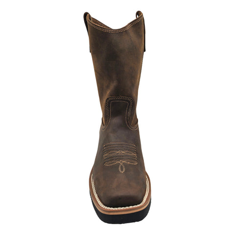 Bota Vaquera Establo 977 Hombre Piel Botin Charro Comoda