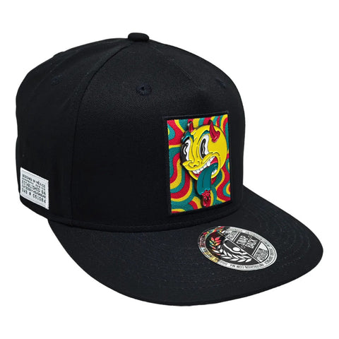 Gorra Antifashion Psycho Demon Negro Snapback 008