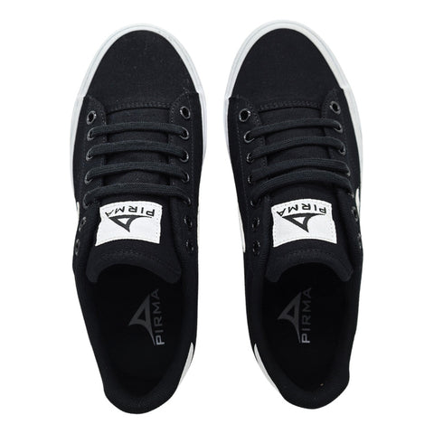 Tenis Pirma Para Hombre Estilo Urbano 6036 Vulcanizado Original Negro Blanco Talla 23 A 29.5 Cm