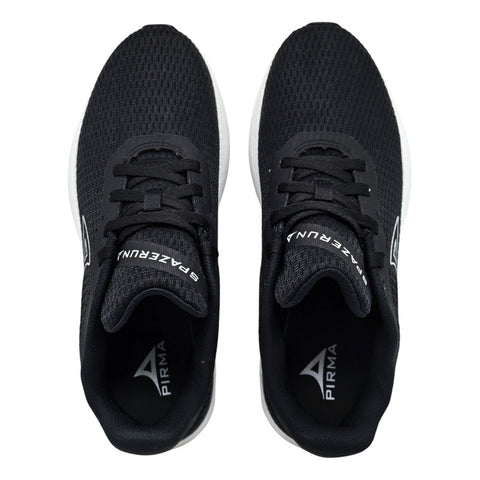 Tenis Pirma Para Hombre Original 4037 Entrenamiento Running Correr Negro Blanco Talla 25 Al 30.5 Cm