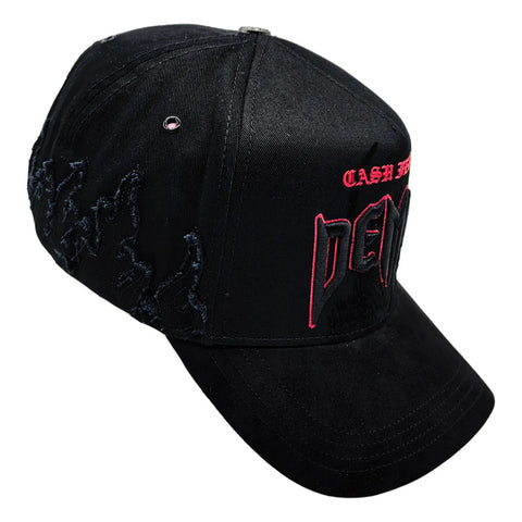 Gorra Cash Only Cash Need My Demon Negro Snapback 047