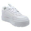 Tenis Puma Karmen Ps Blanco Niñas Casual Caminar Plataforma Moda 388421 01