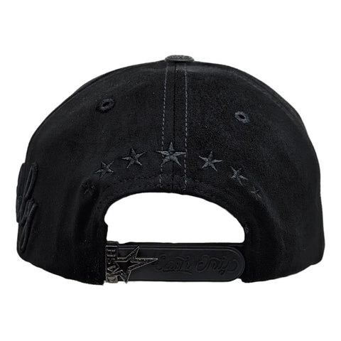 Gorra Cash Only Seven Stars Negro Gamuza Snapback 051