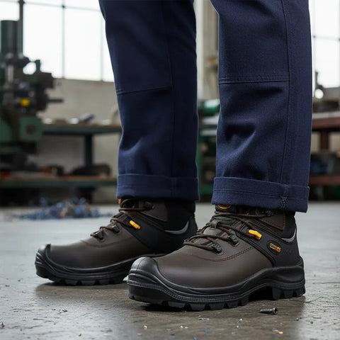 Bota Industrial Hombre De Casquillo Trabajo 0329 Cliff Cafe