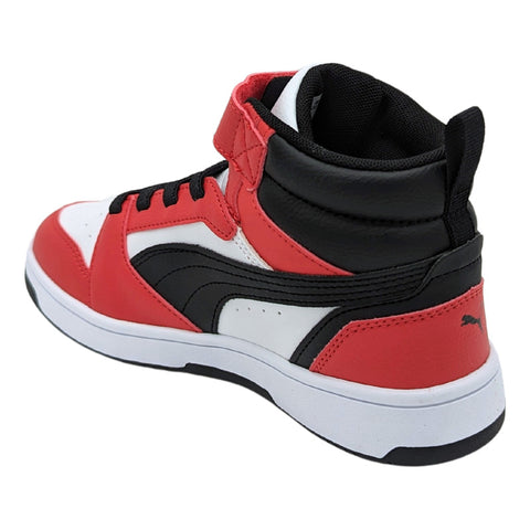 Tenis Puma Rebound Joy Bicolor Para Niños Original 17 21.5