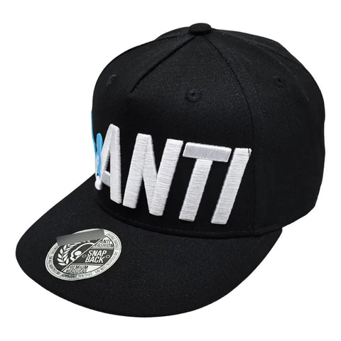 Gorra Antifashion Blue Woman Negro Snapback 005